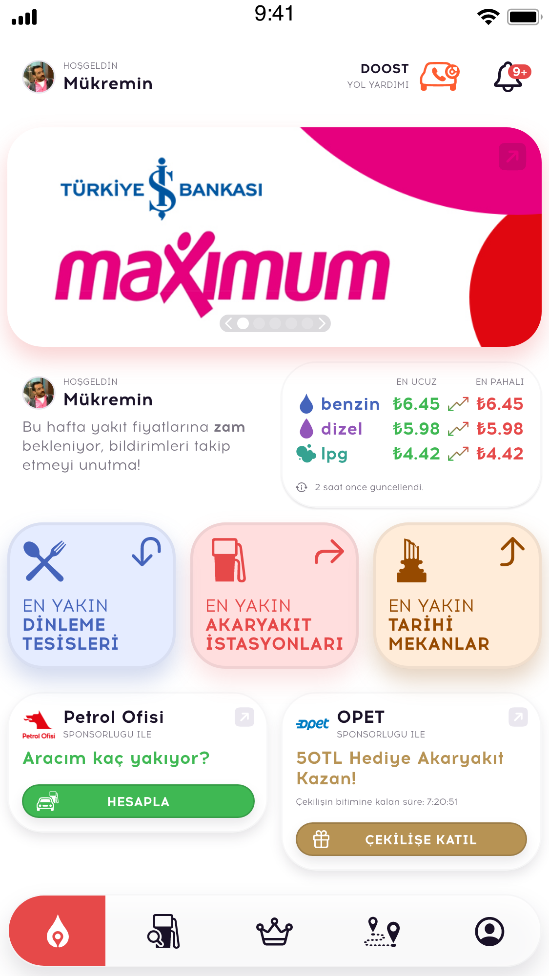 Benzinlitre App Design by Enes Ozgor