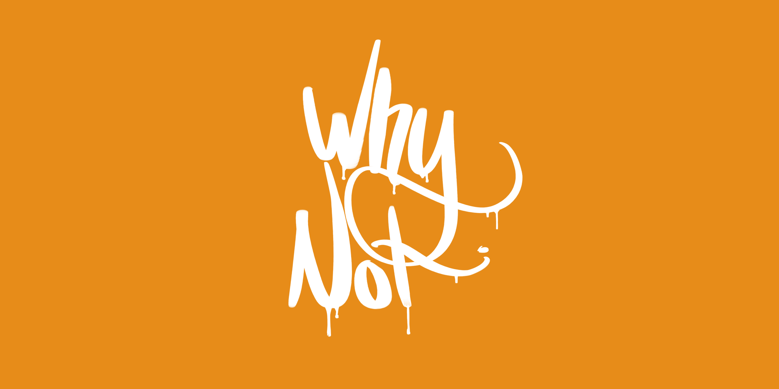 Why Not Wallpaper Design by Enes Ozgor